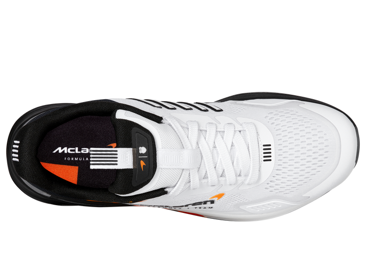 04410-196-M | AERO-ACTIVE II X MCLAREN F1 TEAM | WHITE/BLACK/PAPAYA