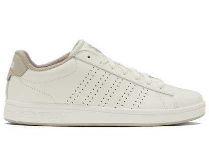 04411-127-M | COURT BASE II | SNOW WHITE/LIGHT GRAY/PEYOTE