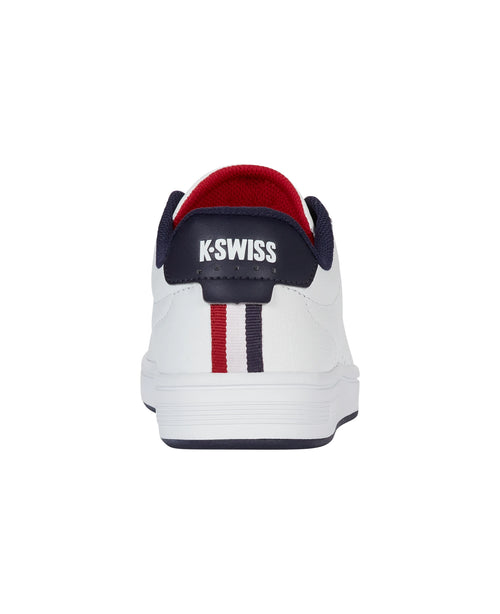 04411-130-M | COURT BASE II | WHITE/NAVY/RED - K-Swiss EU - 4