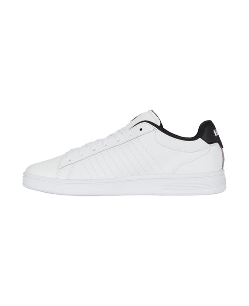 04412-989-M | COURT SHIELD II | WHITE/BLACK/DECEMBER SKY GRAY - K-Swiss EU - 5