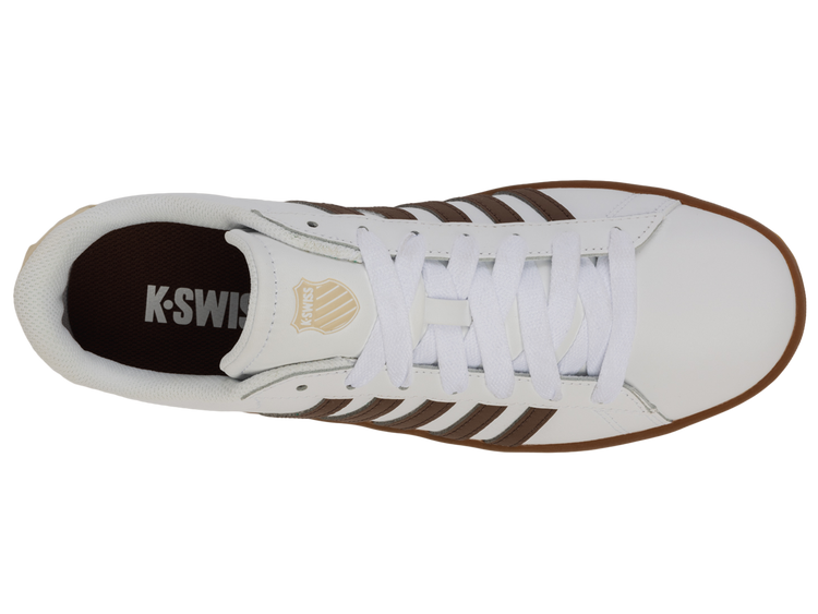 04413-126-M | COURT TIEBREAK II | WHITE/SOFT SILT/CREME BRULEE/GUM