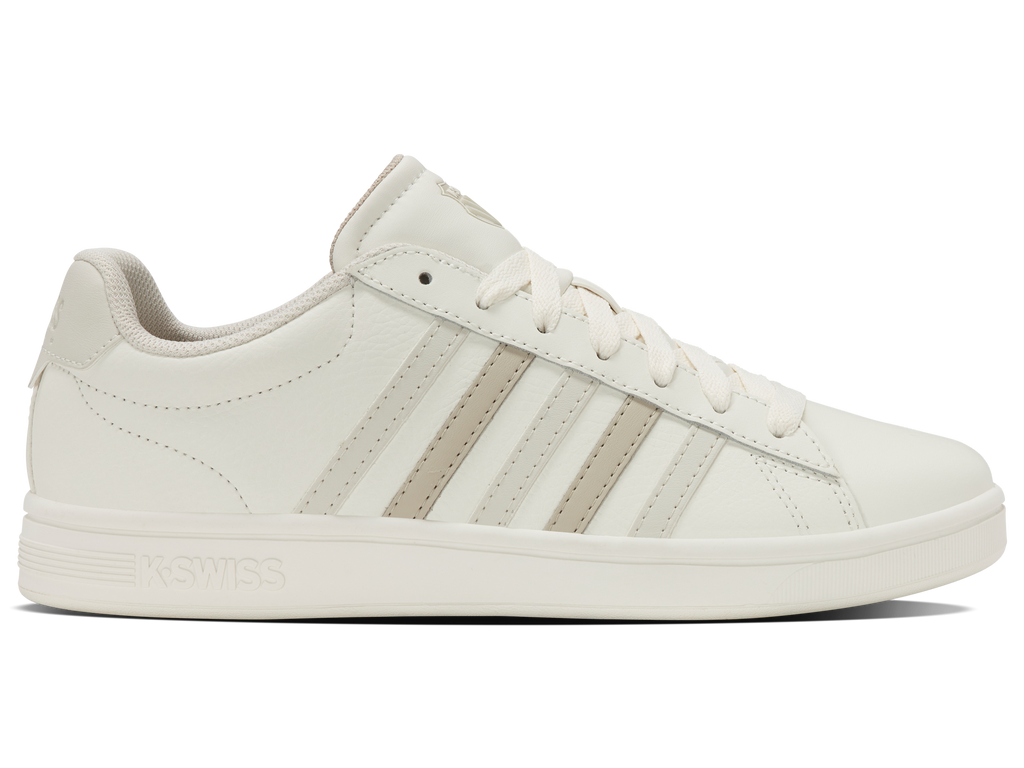 04413-127-M | COURT TIEBREAK II | SNOW WHITE/LIGHT GRAY/PEYOTE