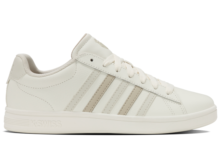 04413-127-M | COURT TIEBREAK II | SNOW WHITE/LIGHT GRAY/PEYOTE