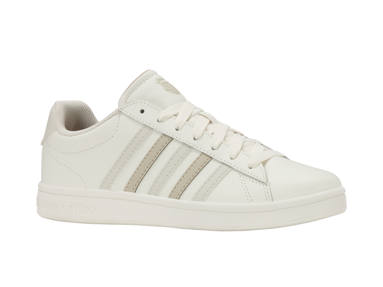 04413-127-M | COURT TIEBREAK II | SNOW WHITE/LIGHT GRAY/PEYOTE