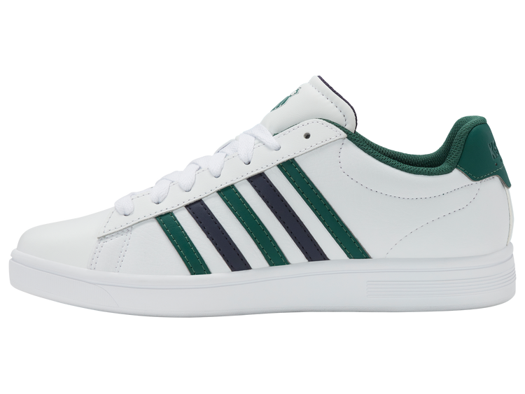 04413-129-M | COURT TIEBREAK II | WHITE/POSY GREEN/NAVAL ACADEMY