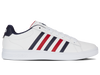 04413-983-M | COURT TIEBREAK II | WHITE/PEACOAT/SAMBA RED