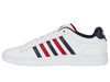 04413-983-M | COURT TIEBREAK II | WHITE/PEACOAT/SAMBA RED