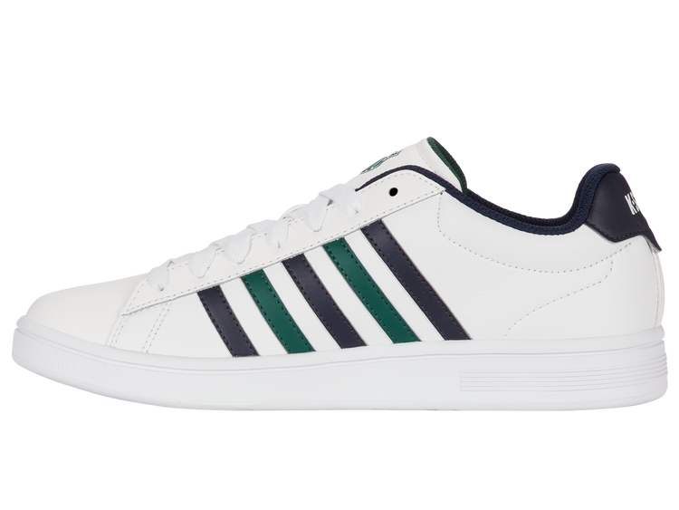 04413-984-M | COURT TIEBREAK II | WHITE/PEACOAT/RAIN FOREST