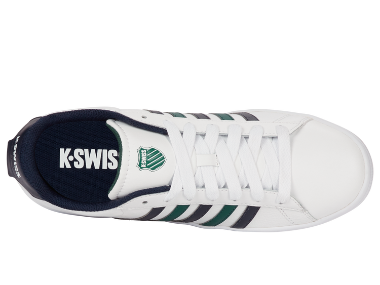 04413-984-M | COURT TIEBREAK II | WHITE/PEACOAT/RAIN FOREST