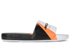 04422-196-M | SLIDE SANDAL X MCLAREN F1 TEAM | WHITE/BLACK/PAPAYA