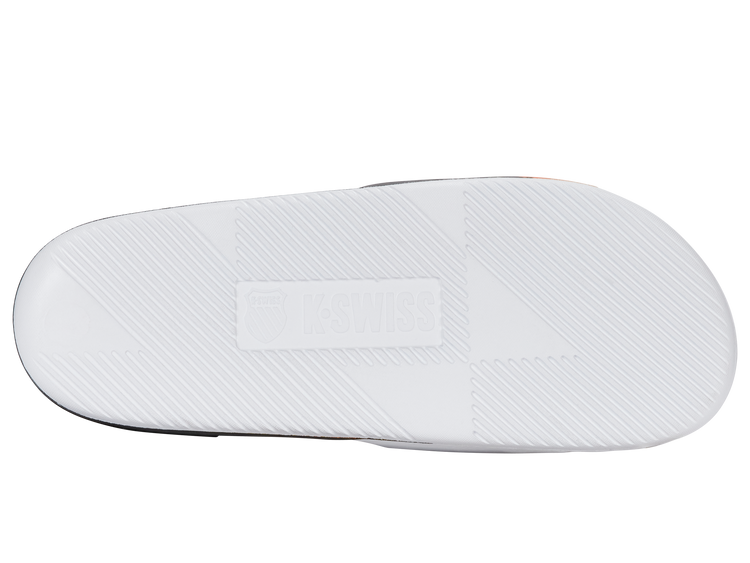 04422-196-M | SLIDE SANDAL X MCLAREN F1 TEAM | WHITE/BLACK/PAPAYA