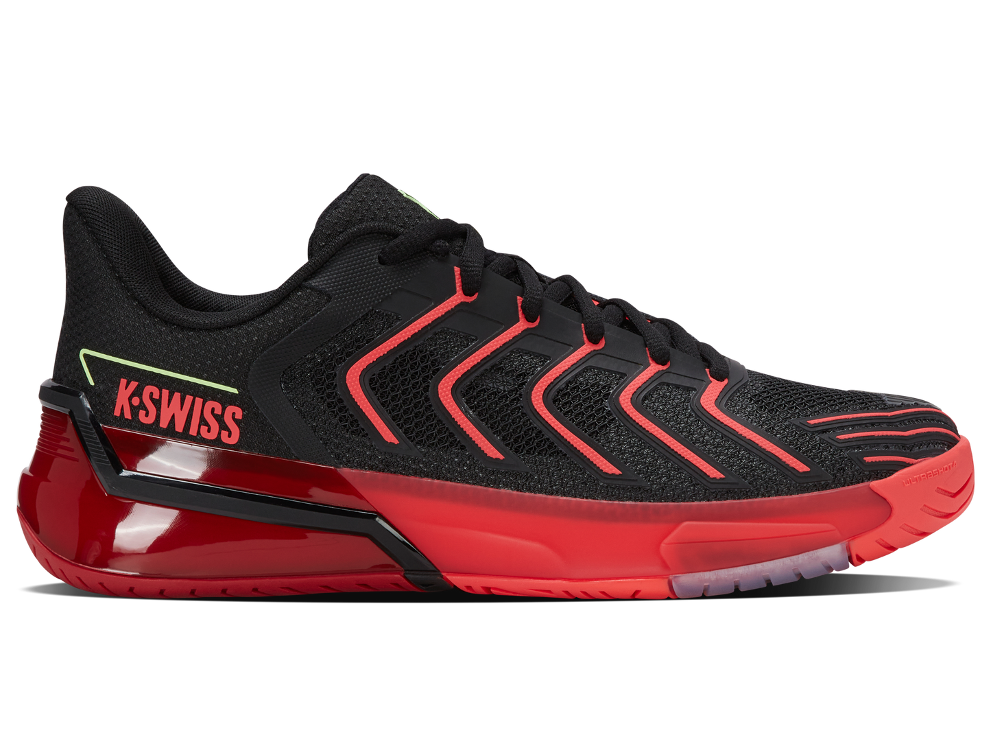 04437-059-M | ULTRASHOT 4 | BLACK/NEON LAVA/CHILI PEPPER