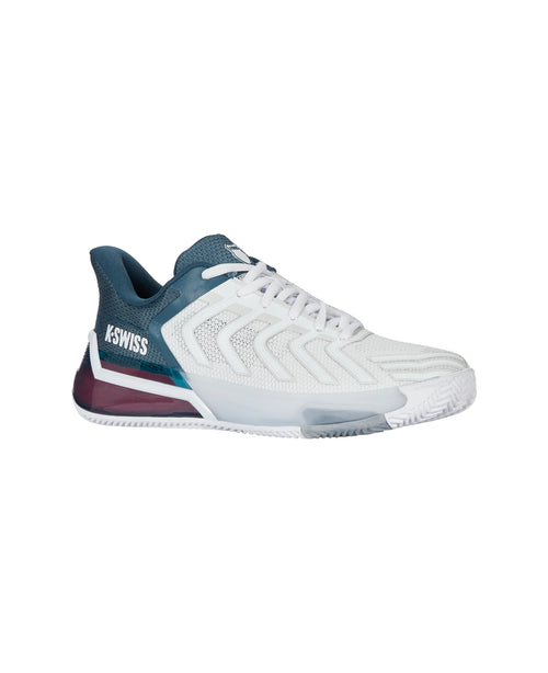 04438-129-M | ULTRASHOT 4 CLAY | WHITE/STARGAZER/NEON BLAZE - K-Swiss EU - 2