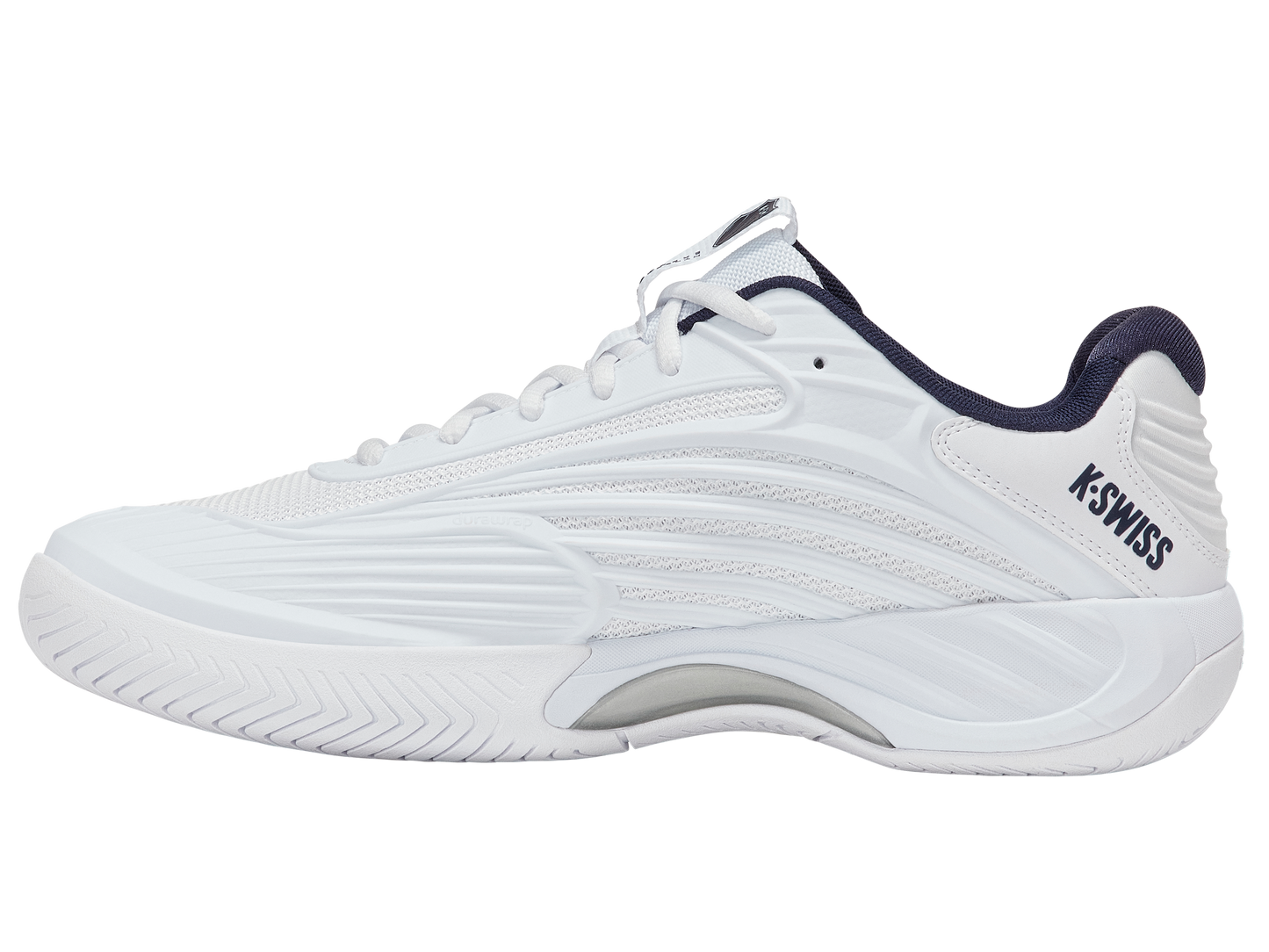04603-161-M | HYPERCOURT EXPRESS 3 | WHITE/PEACOAT/SILVER