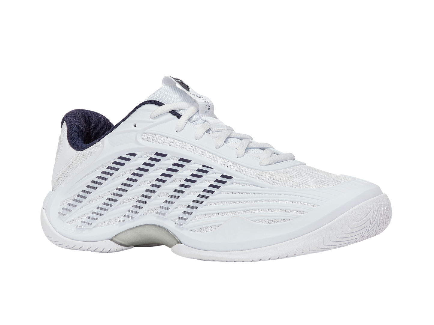 04603-161-M | HYPERCOURT EXPRESS 3 | WHITE/PEACOAT/SILVER