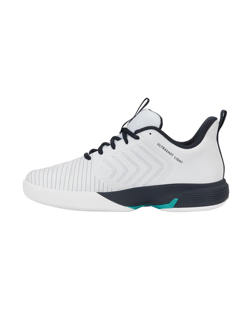 04895-148-M | ULTRASHOT LIGHT CARPET | WHITE/CARBON/BALTIC - K-Swiss EU - 5