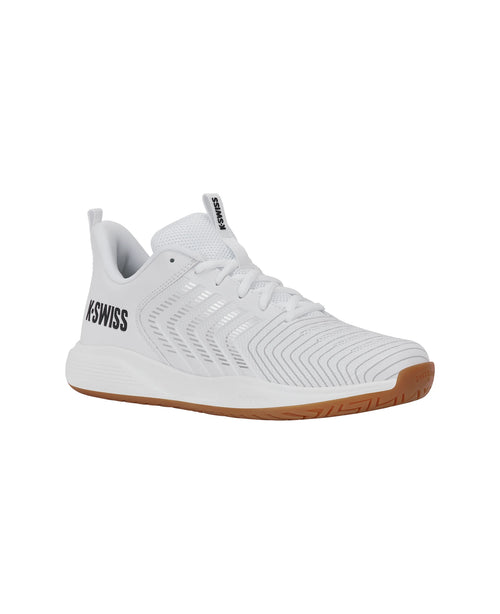 04907-100-M | ULTRASHOT LIGHT INDOOR | WHITE/BLACK/SILVER - K-Swiss EU - 2