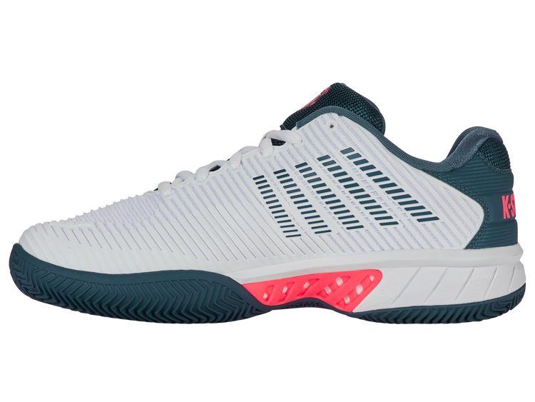 06614-129-M | HYPERCOURT EXPRESS 2 CLAY | WHITE/STARGAZER/NEON BLAZE