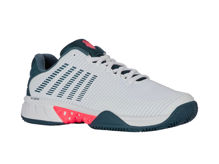 06614-129-M | HYPERCOURT EXPRESS 2 CLAY | WHITE/STARGAZER/NEON BLAZE