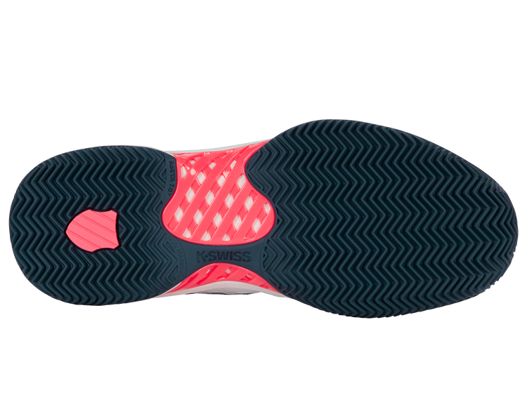 06614-129-M | HYPERCOURT EXPRESS 2 CLAY | WHITE/STARGAZER/NEON BLAZE