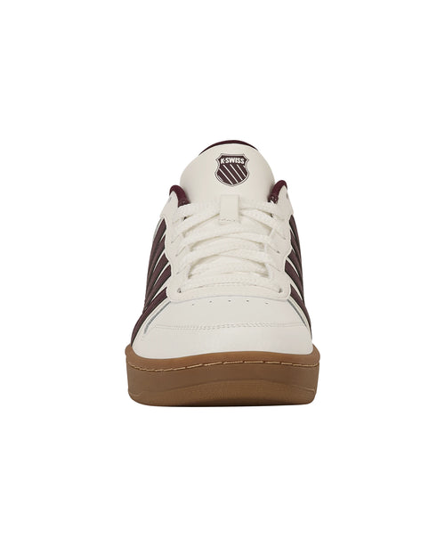 06931-122-M | COURT PALISADES | BRIGHT WHITE/FIG/GUM - K-Swiss EU - 3