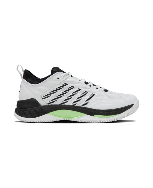 09072-184-M | HYPERCOURT SUPREME 2 CLAY | WHITE/BLACK/SOFT NEON GREEN