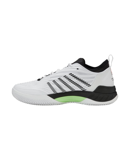 09072-184-M | HYPERCOURT SUPREME 2 CLAY | WHITE/BLACK/SOFT NEON GREEN - K-Swiss EU - 5