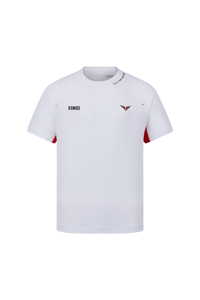 1011246-101 | RBLV  M.P.F. SHIRT | WHITE/MARS RED/BLUE
