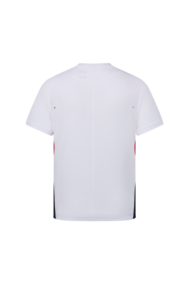 1011246-101 | RBLV  M.P.F. SHIRT | WHITE/MARS RED/BLUE