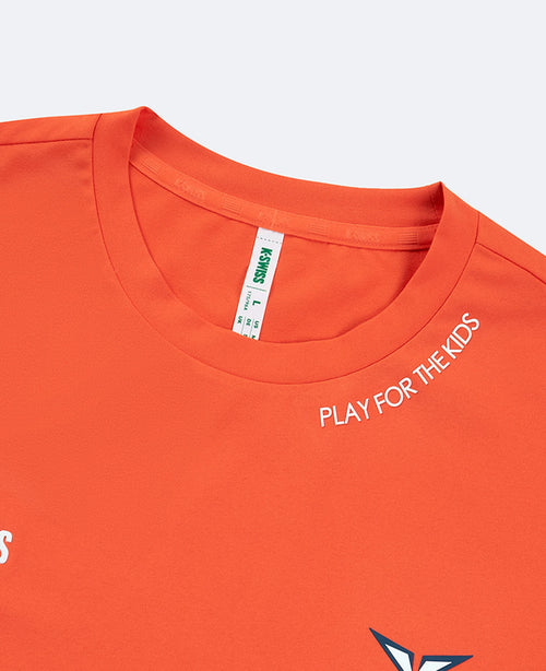 1011546-745 | RBLV PRACTICE SHIRT | ORANGE - K-Swiss EU - 3