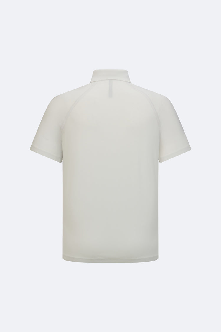 1011563-139 | MEN'S K-SWISS LOGO POLO SHIRT | OFF-WHITE