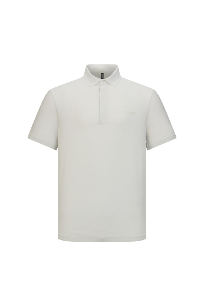 1011563-139 | MEN'S K-SWISS LOGO POLO SHIRT | OFF-WHITE
