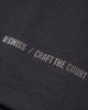 1011568-008 | T-SHIRT 'CRAFT THE COURT' QUICK-DRY UPF50+ | BLACK