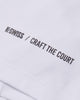 1011568-101 | T-SHIRT 'CRAFT THE COURT' QUICK-DRY UPF50+ | WHITE