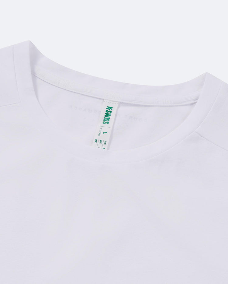 1011568-101 | T-SHIRT 'CRAFT THE COURT' QUICK-DRY UPF50+ | WHITE