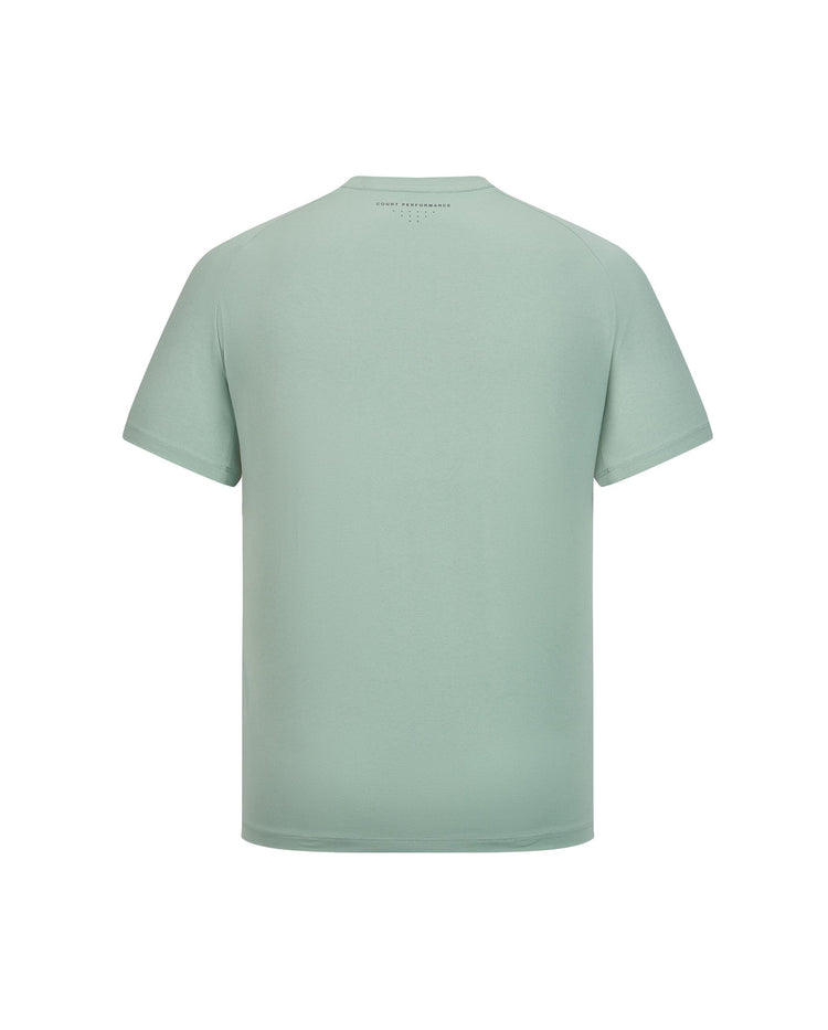 1011568-315 | T-SHIRT 'CRAFT THE COURT' QUICK-DRY UPF50+ | GREEN