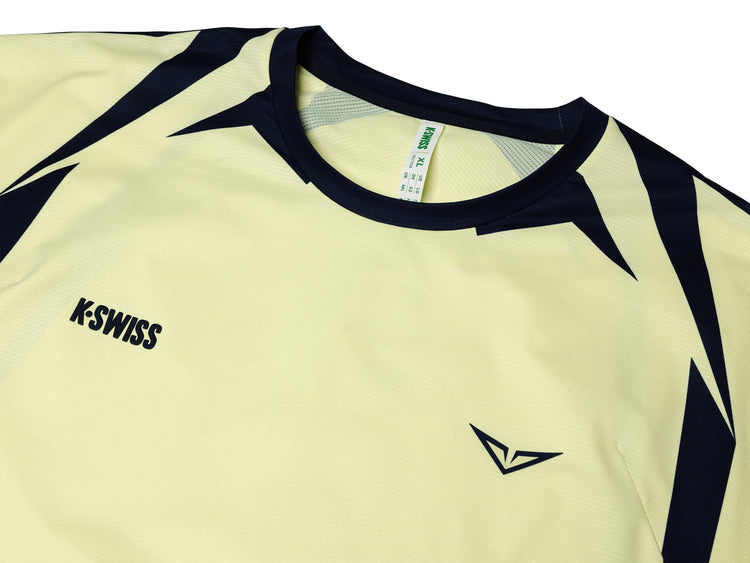 1012020-732 | RUBLEV US OPEN SHIRT | YELLOW/BLUE