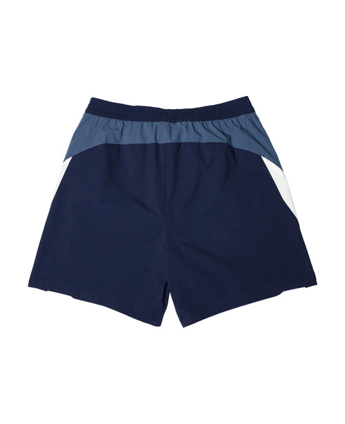 1012021-447 | RUBLEV US OPEN SHORTS | BLUE/YELLOW - K-Swiss EU - 2