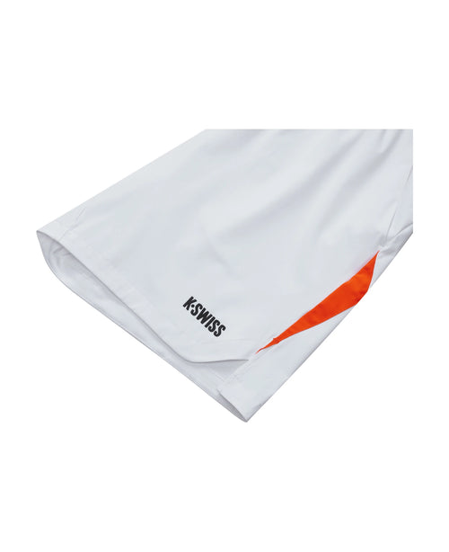 1012248-101 | TOUR SHORTS | WHITE/ORANGE - K-Swiss EU - 3