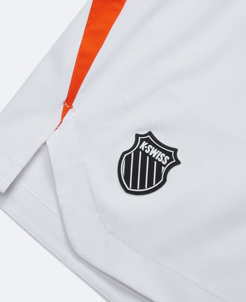 1012248-101 | TOUR SHORTS | WHITE/ORANGE - K-Swiss EU - 7