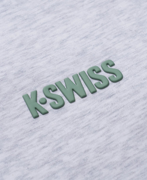 1713350-099 | K- SWISS X ANDREY RUBLEV UNISEX LOGO SWEATSHIRT | GREY - K-Swiss EU - 3