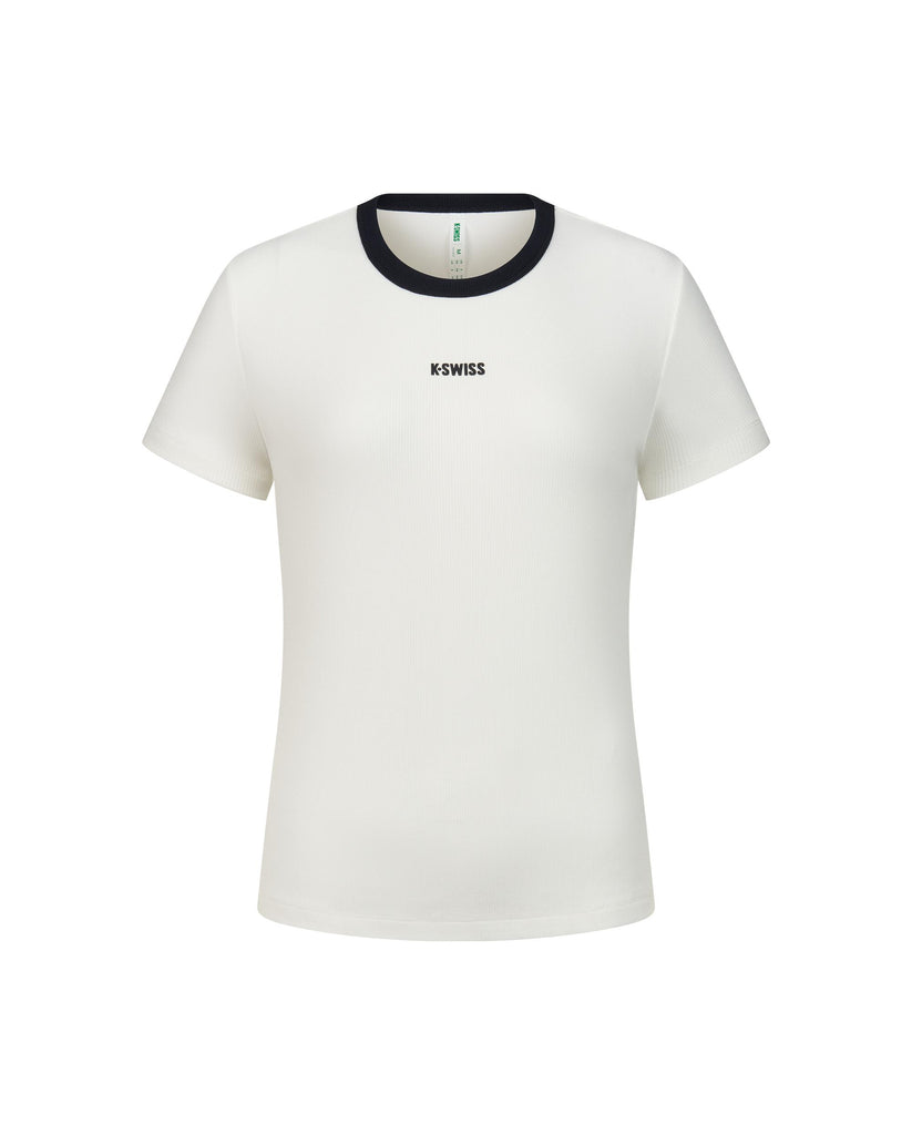1911548-161 | SOFT TEE K-SWISS LOGO | WHITE