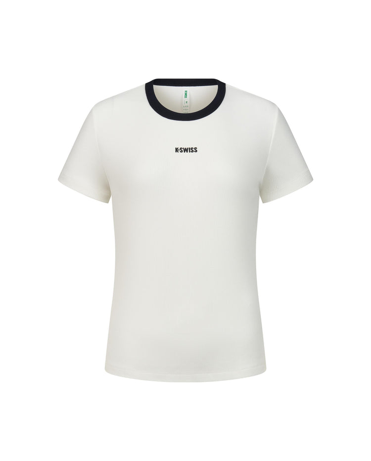 1911548-161 | SOFT TEE K-SWISS LOGO | WHITE
