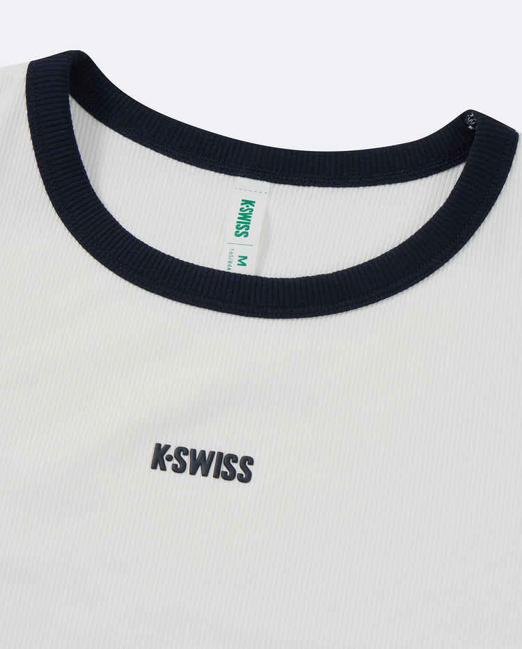 1911548-161 | SOFT TEE K-SWISS LOGO | WHITE