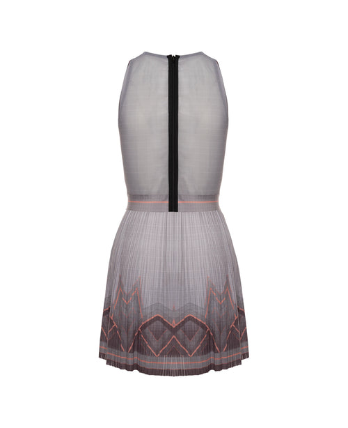 196046-025 | DEEP V PLEATED DRESS | ASPHALT - K-Swiss EU - 2