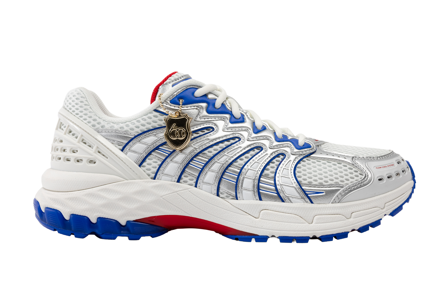 79631-116-M | KONEJO 60TH | WIMBLEDON WHITE/METALLIC SILVER/DAZZLING BLUE