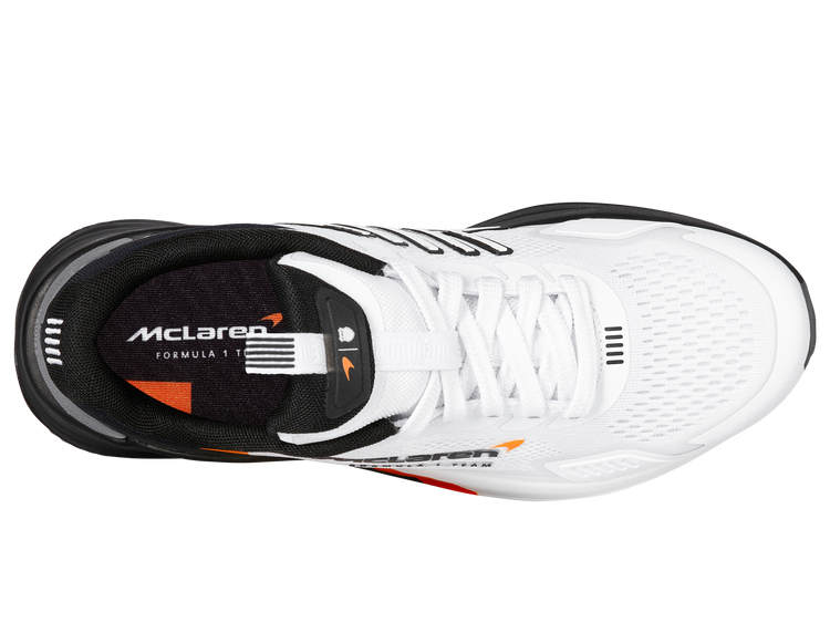 94410-196-M | AERO-ACTIVE II X MCLAREN F1 TEAM | WHITE/BLACK/PAPAYA