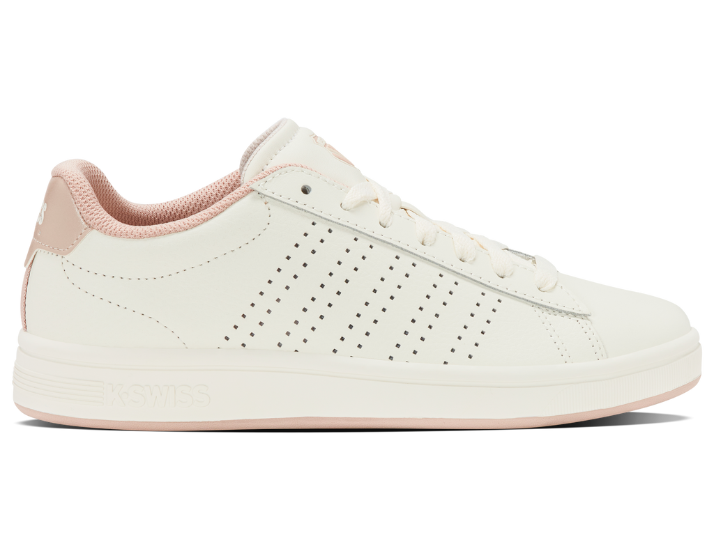 94411-154-M | COURT BASE II | SNOW WHITE/CRYSTAL GRAY/ROSE DUST