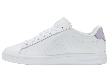 94412-155-M | COURT SHIELD II | WHITE/OYSTER MUSHROOM/LILAC