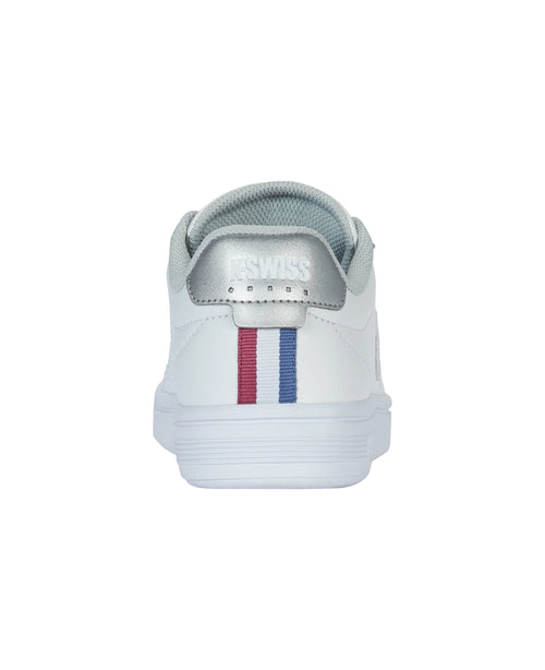 94412-178-M | COURT SHIELD II | WHITE/SILVER/WHITE - K-Swiss EU - 4